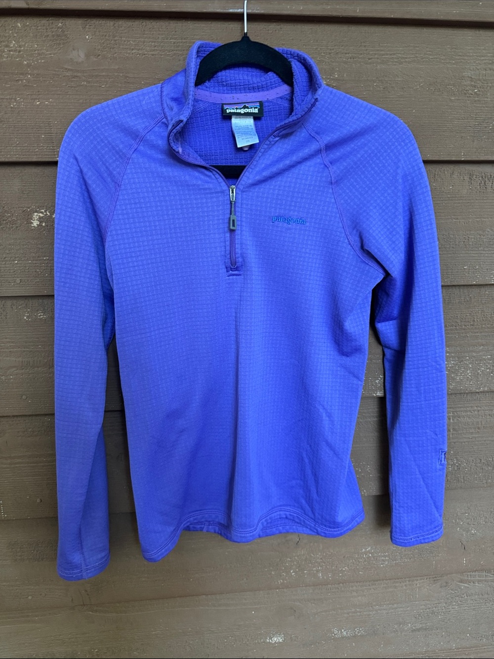 Patagonia Purple Half-Zip Performance Pullover size XS